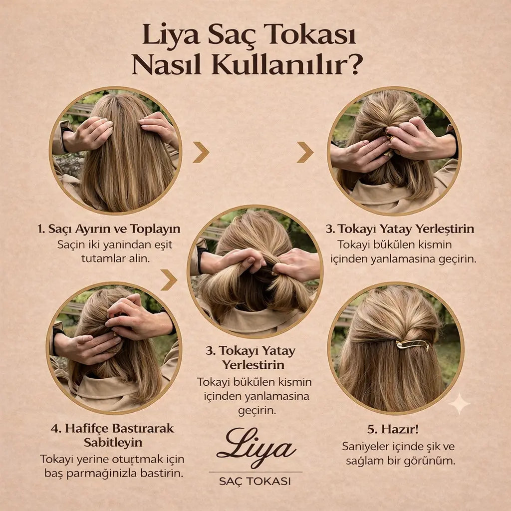 Liya - Zarafet Saç Tokası LiyaHair