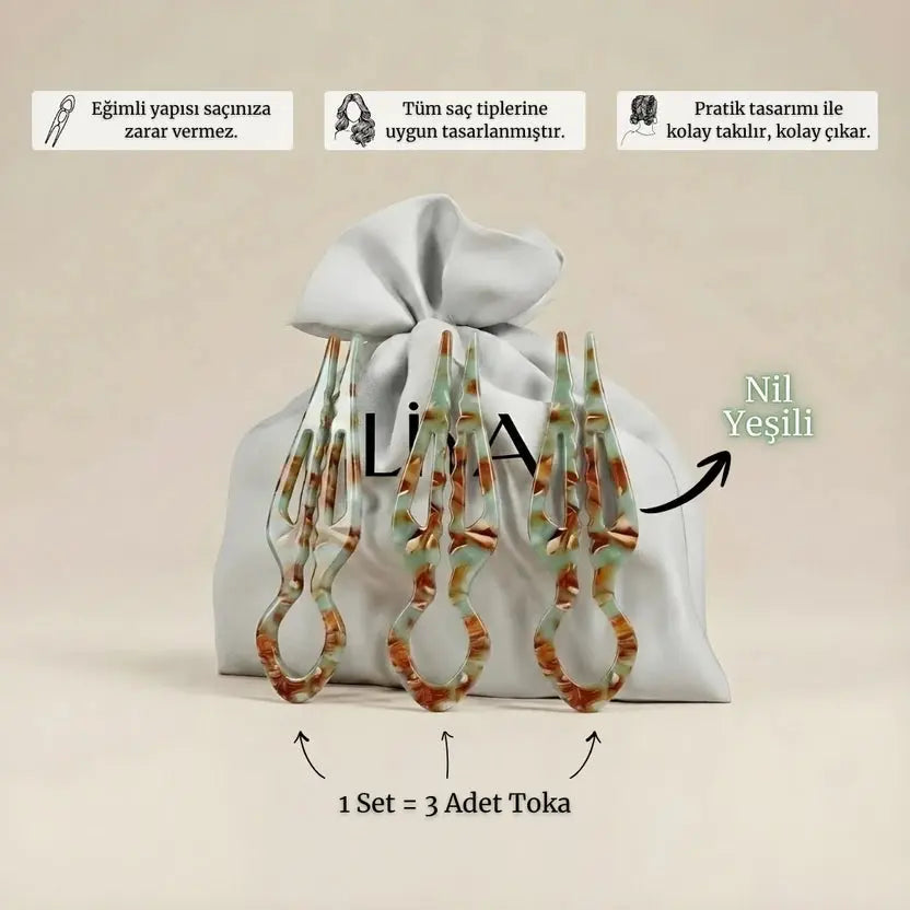Liya - Zarafet Saç Tokası LiyaHair